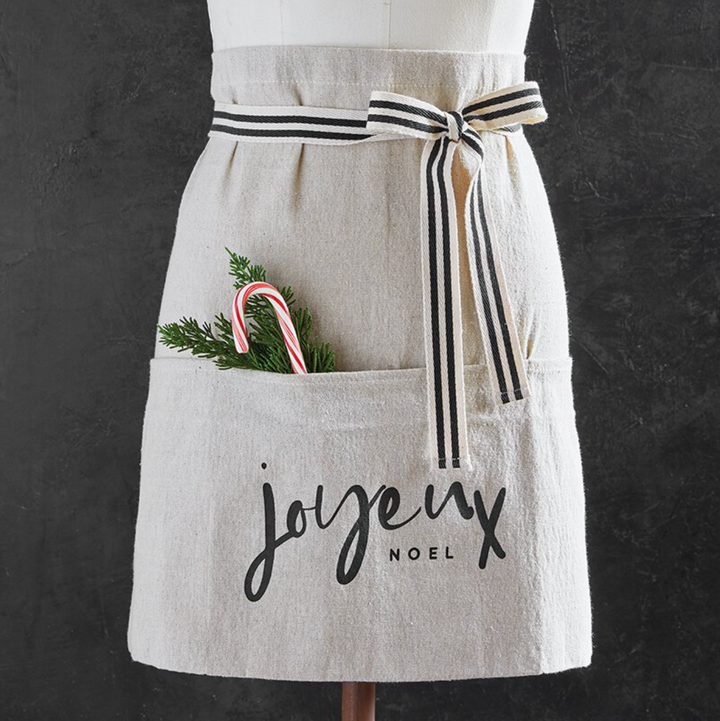 Joyeux Noel Waist Apron