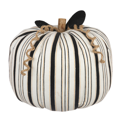 Patterned Fabric Stuffed Pumpkins