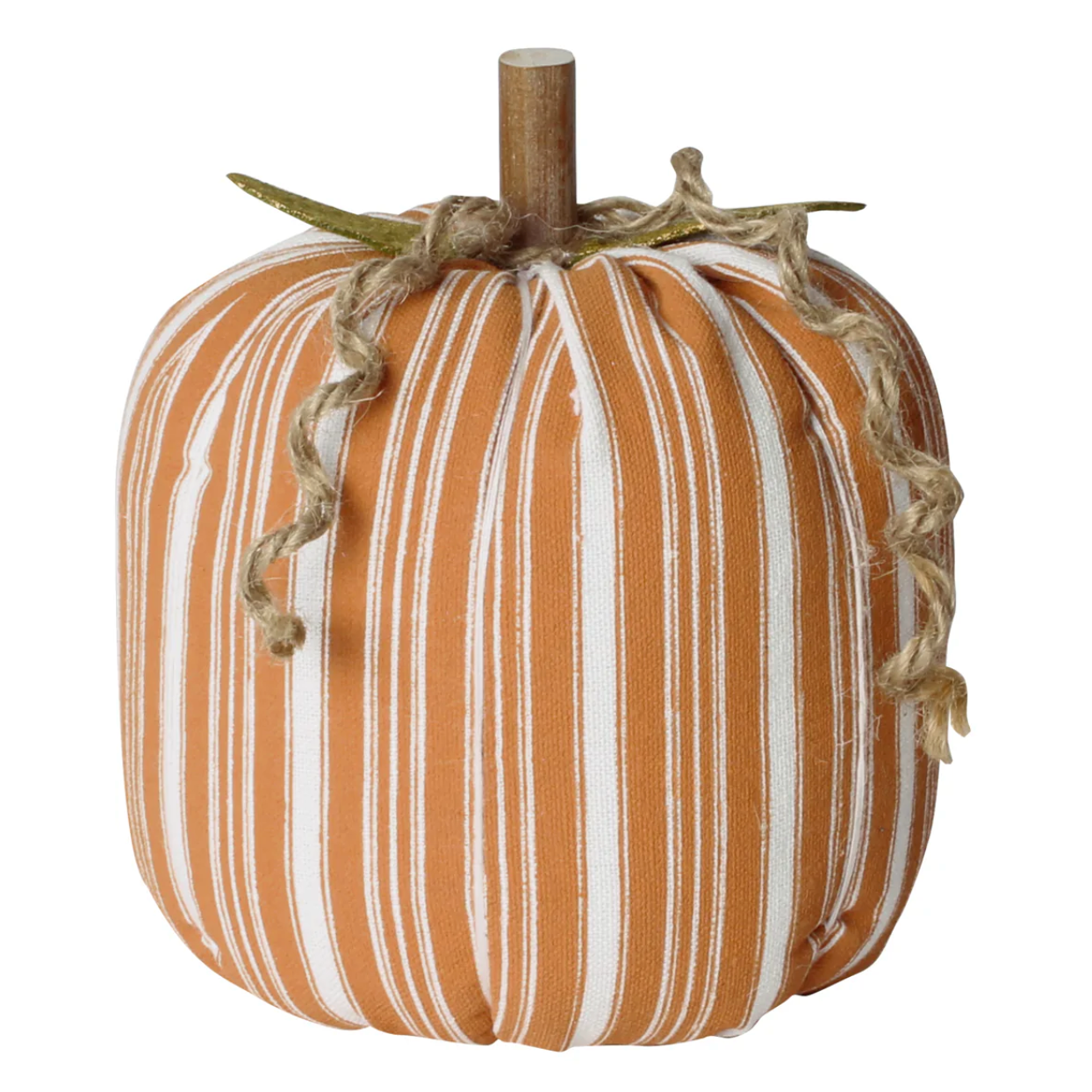 Patterned Fabric Stuffed Pumpkins
