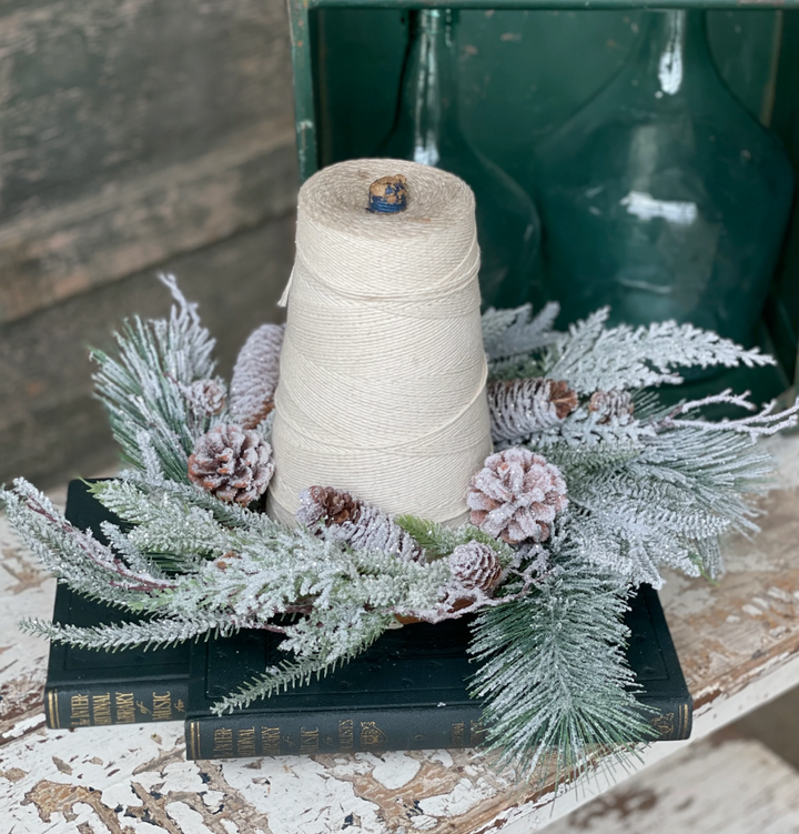 Wintry Gleam Candle Ring