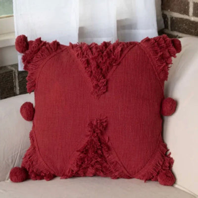 S/2 Cherry Red Pillows