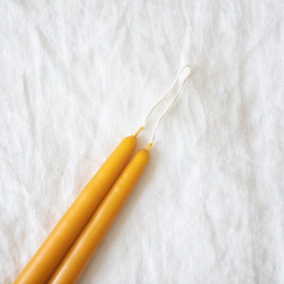 Harvest Gold Taper Candles