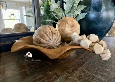 Wood Teak Balls