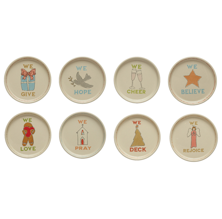 Christmas Appetizer Plates