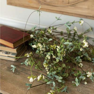 Boxwood & Wildflower Branch