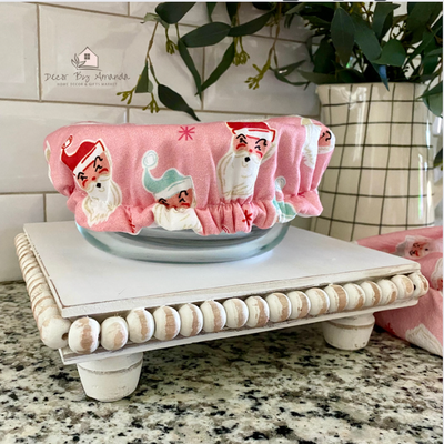 Holiday Fabric Bowl Covers