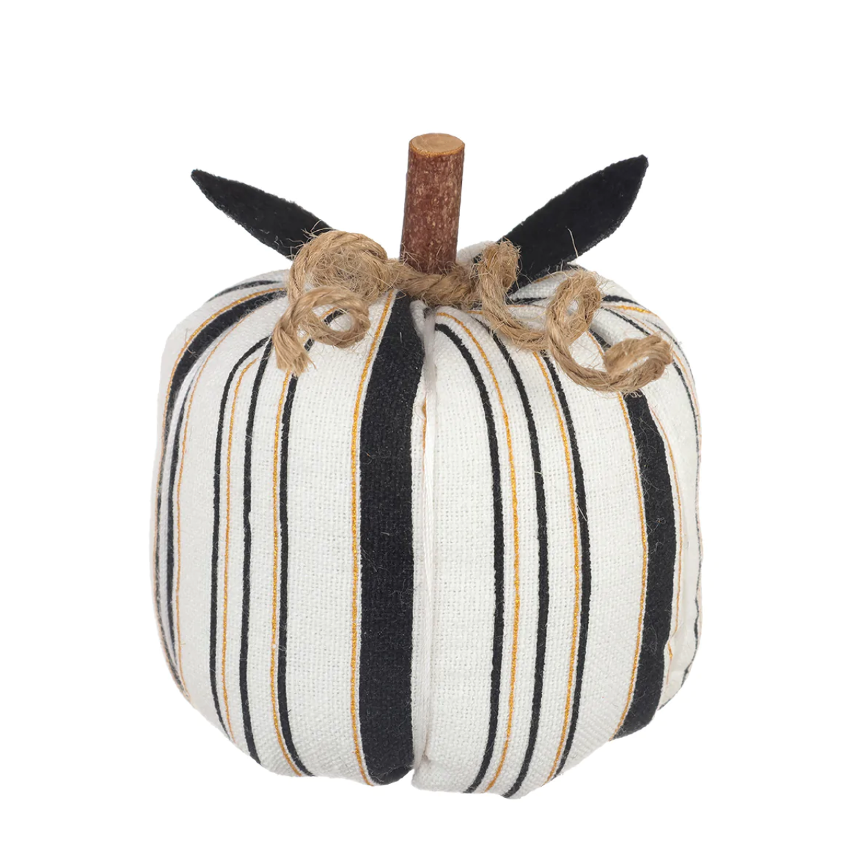 Patterned Fabric Stuffed Pumpkins