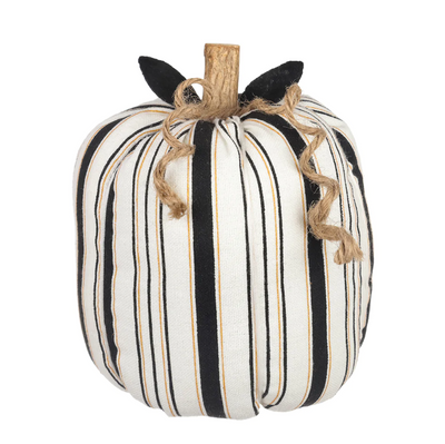 Patterned Fabric Stuffed Pumpkins