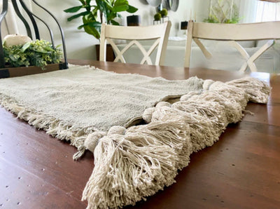 Tasseled Table Runners