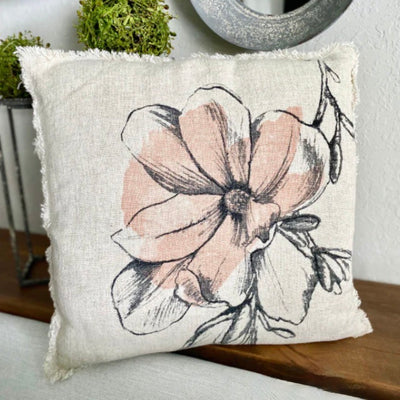Secret Garden Linen Pillows