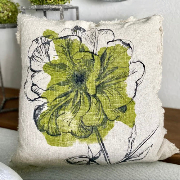 Secret Garden Linen Pillows