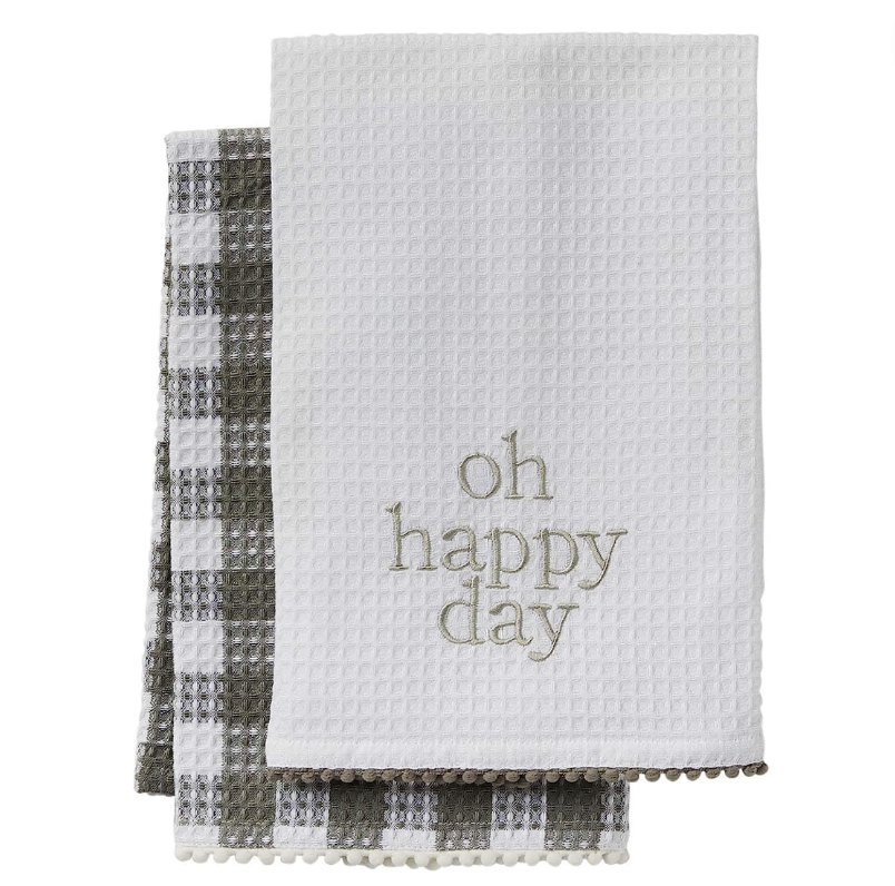Happy Tea Towel Sets