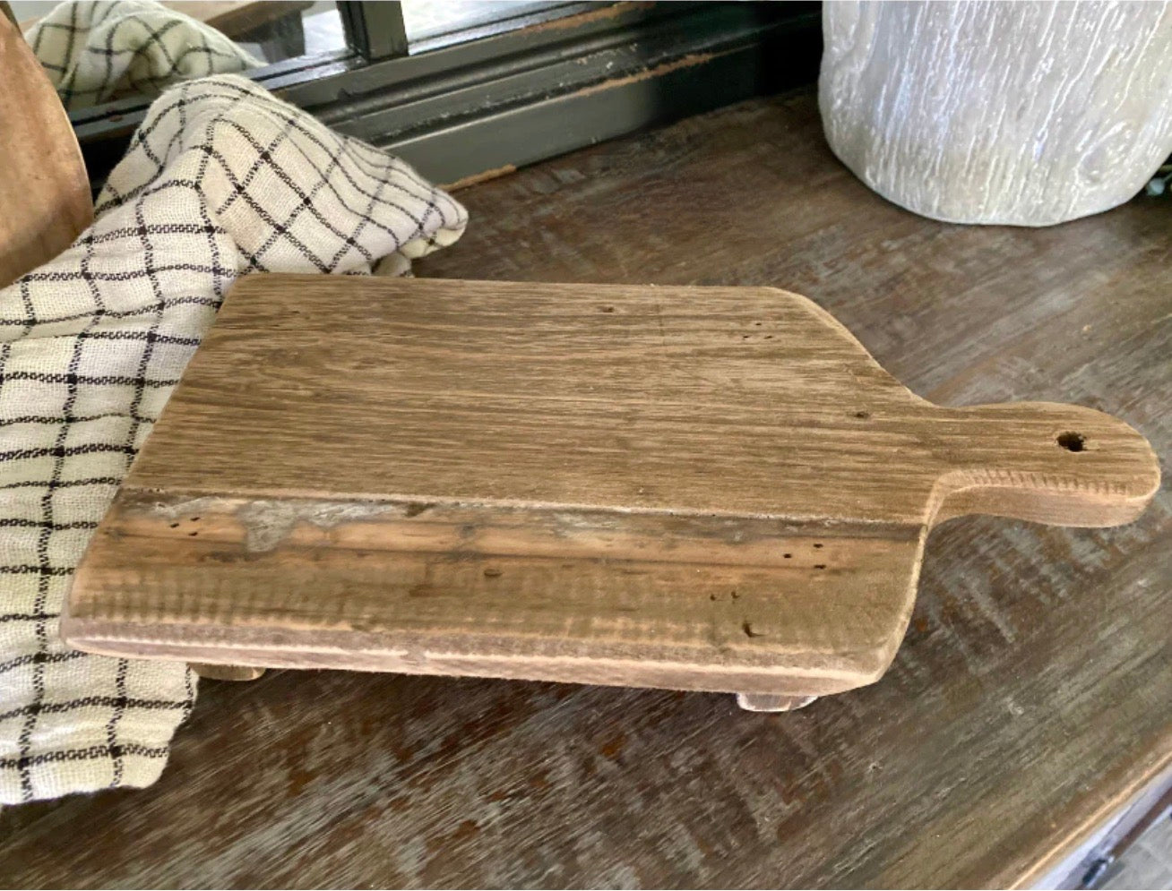 Reclaimed Wood Board Risers