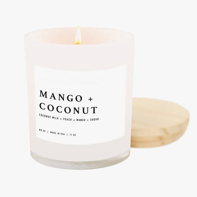 Mango + Coconut Candle