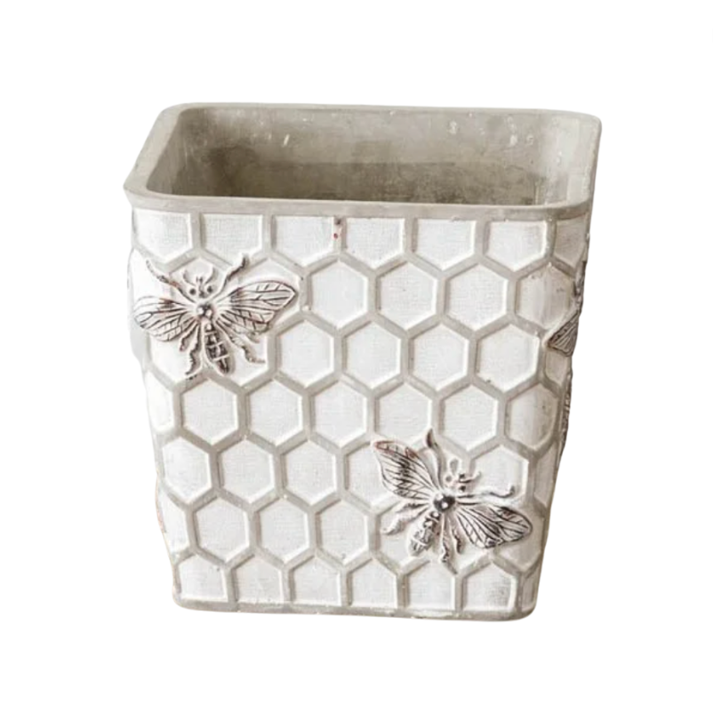Cement Hive & Bee Planters