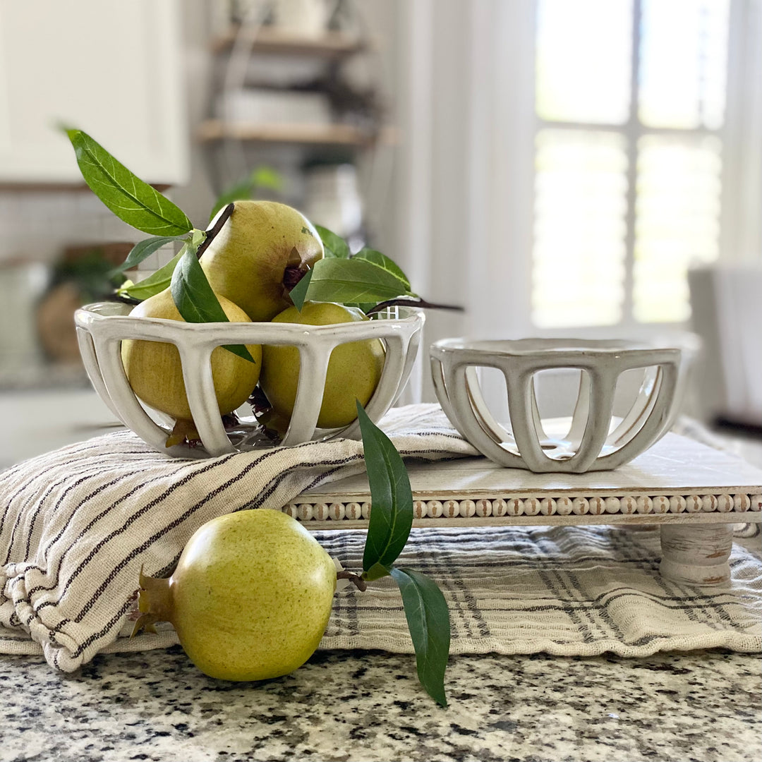 Set/2 Terracotta Fruit Baskets